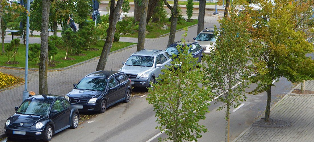 Nuo rugsėjo 16 d. – nemokamas automobilių stovėjimas miesto gatvėse
