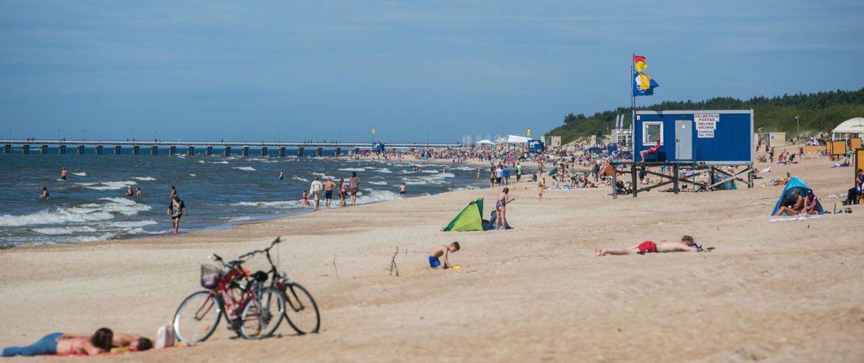 Net 8 Lietuvos paplūdimiai šią vasarą iškels Mėlynąsias vėliavas