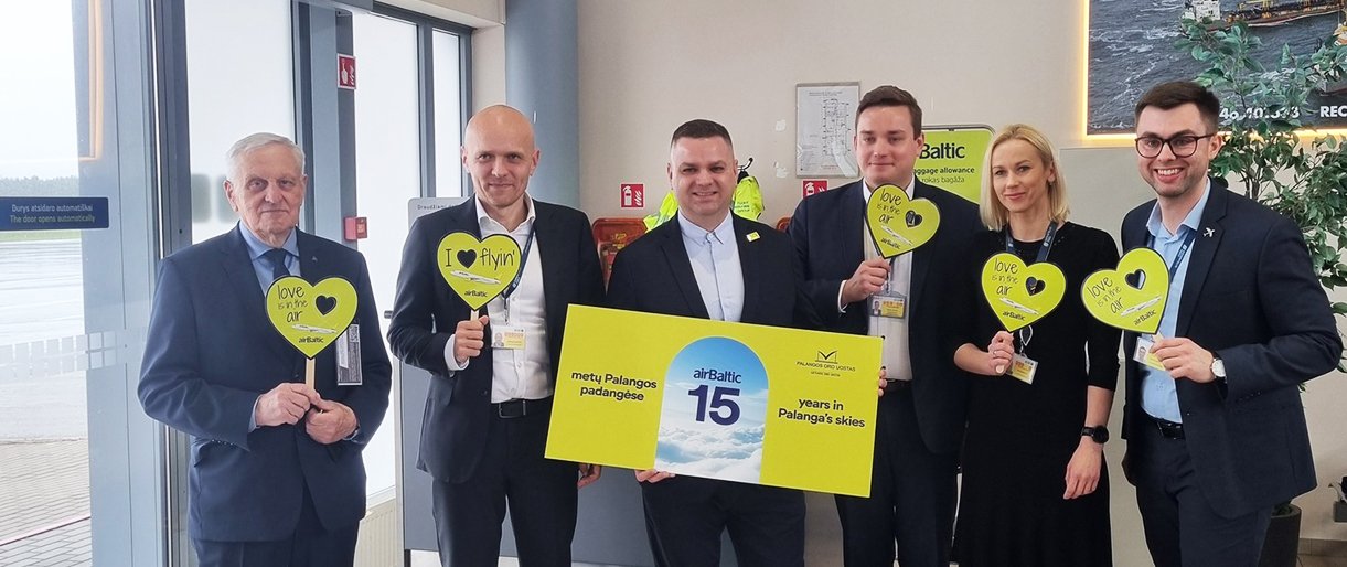 Iš Palangos oro uosto į Rygą „airBaltic“ skraidina jau penkiolika metų