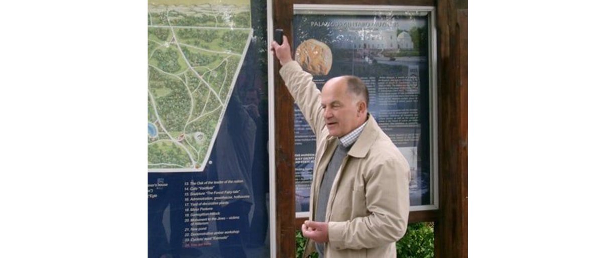 Mirė Palangos botanikos parko vadovas A. Sebeckas