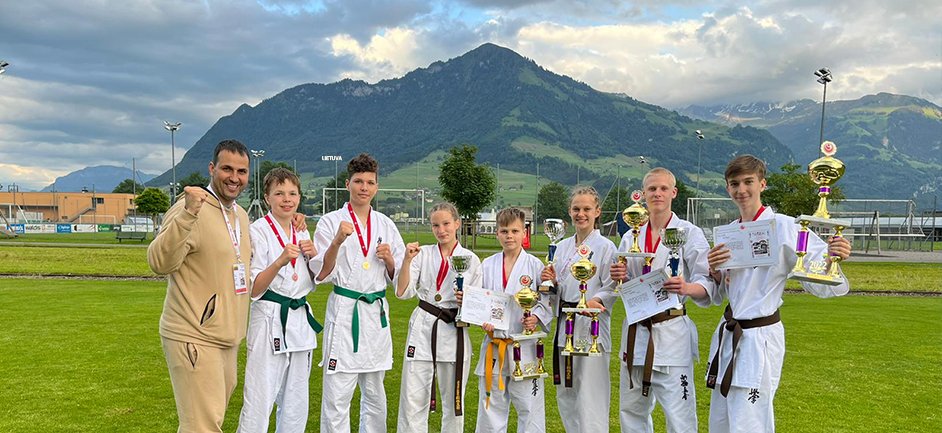 Palangos shodaniečių pergalės Šveicarijos atvirame čempionate