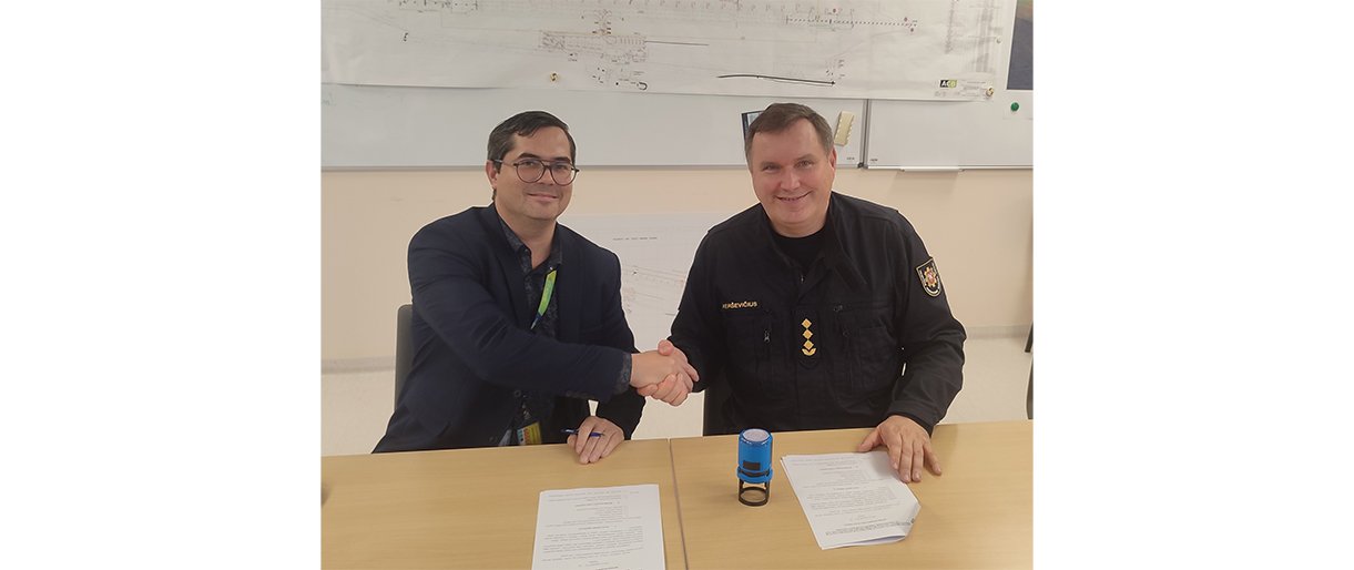 Palangos oro uostas ir Klaipėdos priešgaisrinė gelbėjimo valdyba pasirašė bendradarbiavimo susitarimą