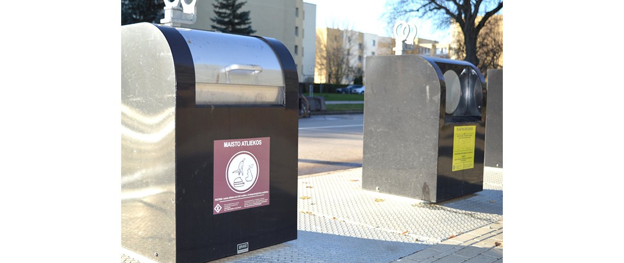Gruodį Palangoje pradedamas biologinių ir maisto atliekų rūšiavimas
