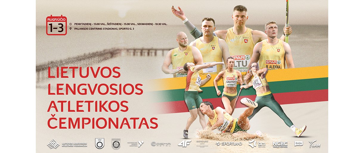 Savaitgalį Palangoje – Lietuvos lengvosios atletikos čempionatas