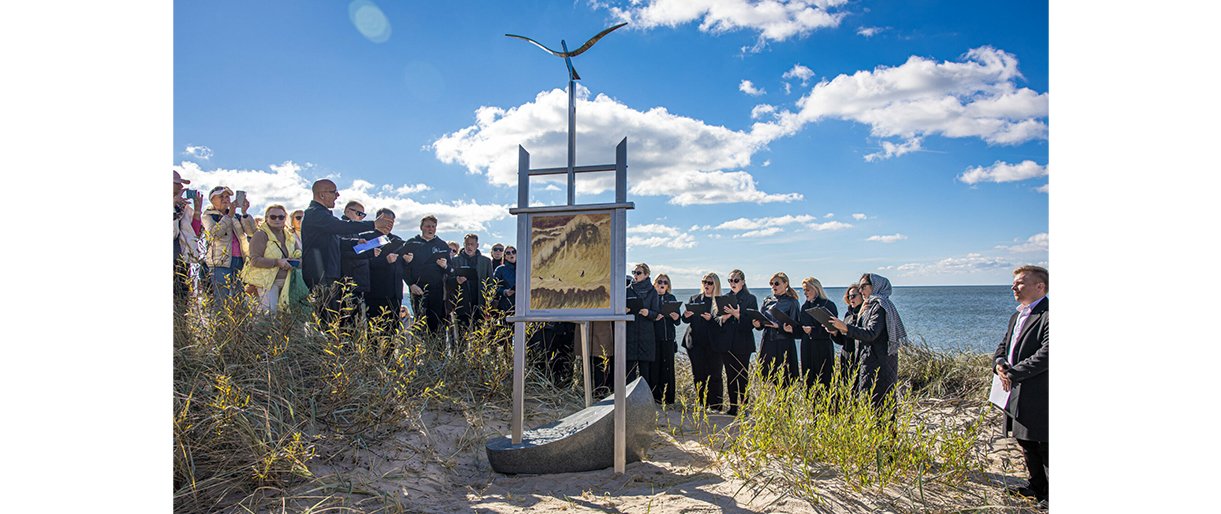 Proginė M. K. Čiurlionio paveikslo reprodukcija perduota saugoti muziejui