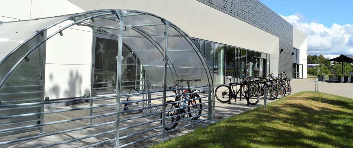 Palangiškių patogumui mieste įrengtos septynios dviračių saugyklos