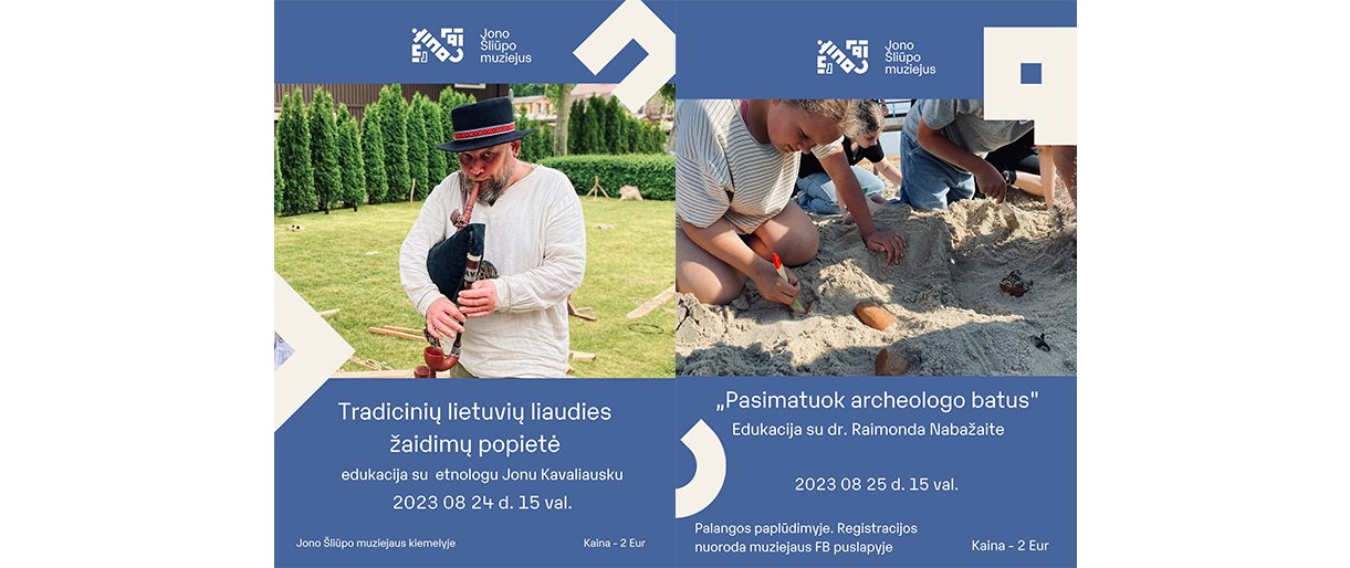 Atostogas Jono Šliūpo muziejus kvies užbaigti smagiomis edukacijomis