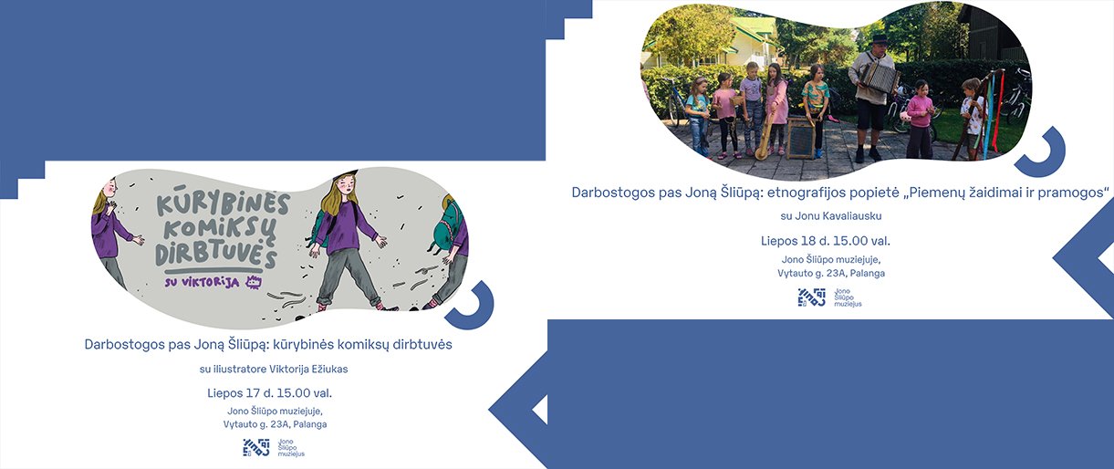Jono Šliūpo muziejus kviečia į kūrybines komiksų dirbtuves ir etnografijos žaidimų popietę