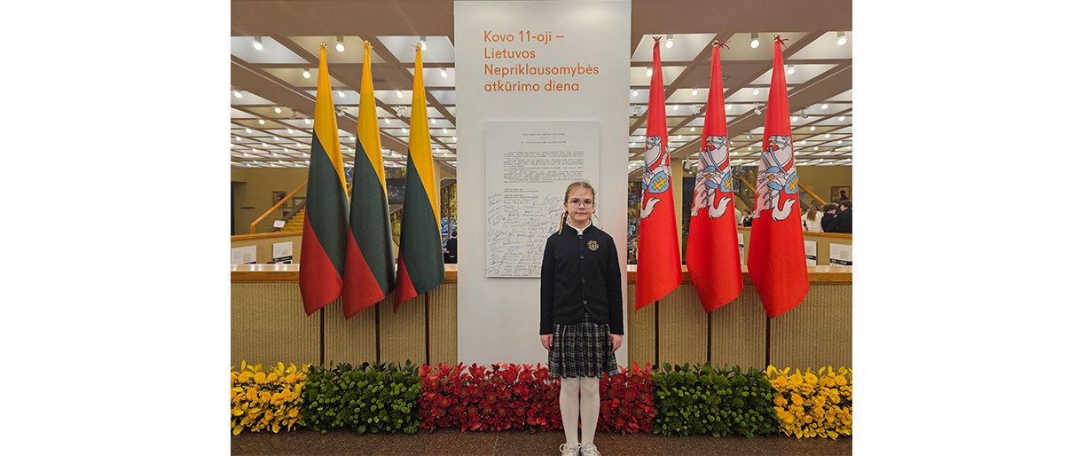 Palangos Vlado Jurgučio progimnazija konkurse „Lietuvos istorijos žinovas 2025“ 