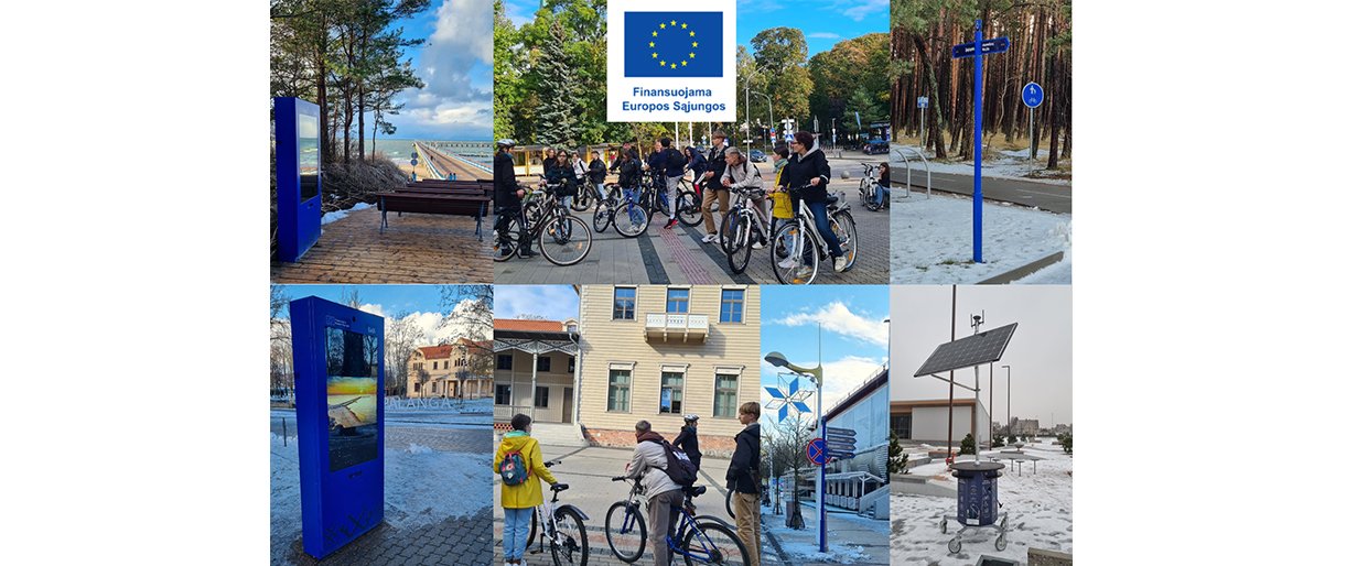 Sėkmingai įgyvendinto projekto „Paveldo objektų pasiekiamumo didinimas dviračiais“ rezultatai džiugina kurorto gyventojus ir svečius