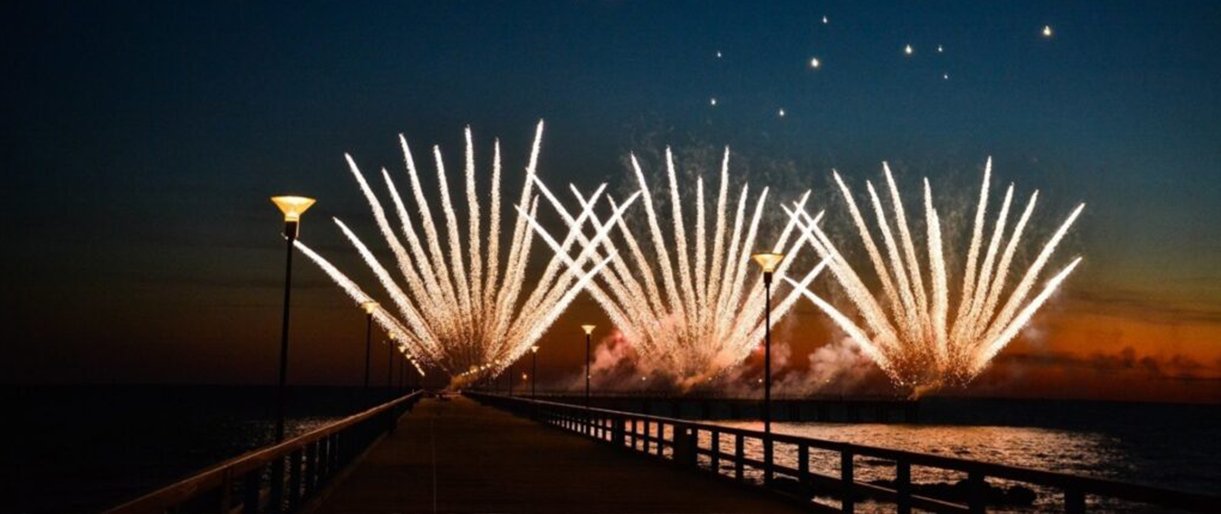Pasitinkant Naujuosius – įspūdingas fejerverkų šokis