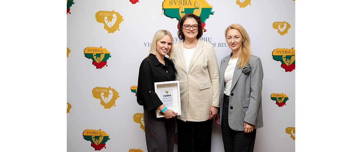 Palangos visuomenės sveikatos biuro specialistė Gabija Norvaišė pelnė Metų specialistės nominaciją