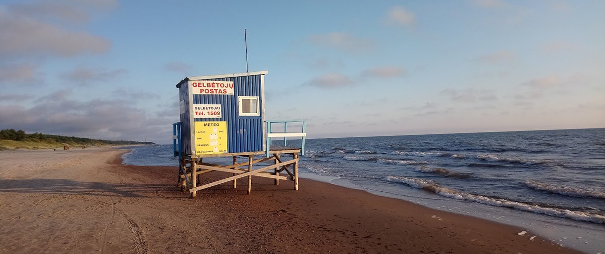 Palangos paplūdimyje iš vandens ištrauktas moters kūnas