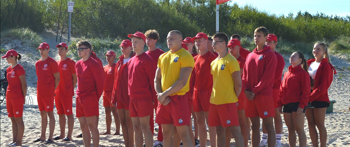 Palangoje susirungė pajūrio gelbėtojai