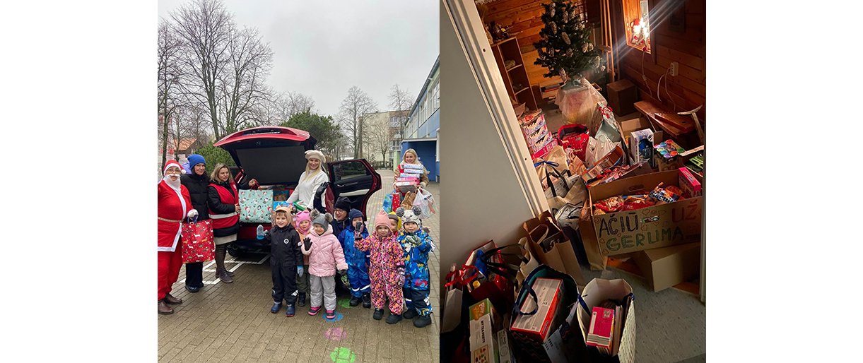 Lopšelio darželio „Nykštukas“ bendruomenė prisidėjo prie gerumo akcijos „Ištiesk pagalbos ranką“