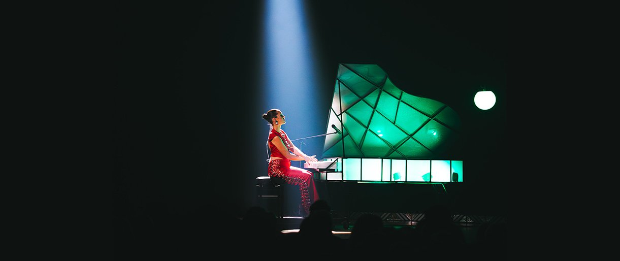 Ievos Dūdaitės koncerto akimirka (Tado Virbickio nuotr.) Ievos Dūdaitės koncerto akimirka (Tado Virbickio nuotr.)