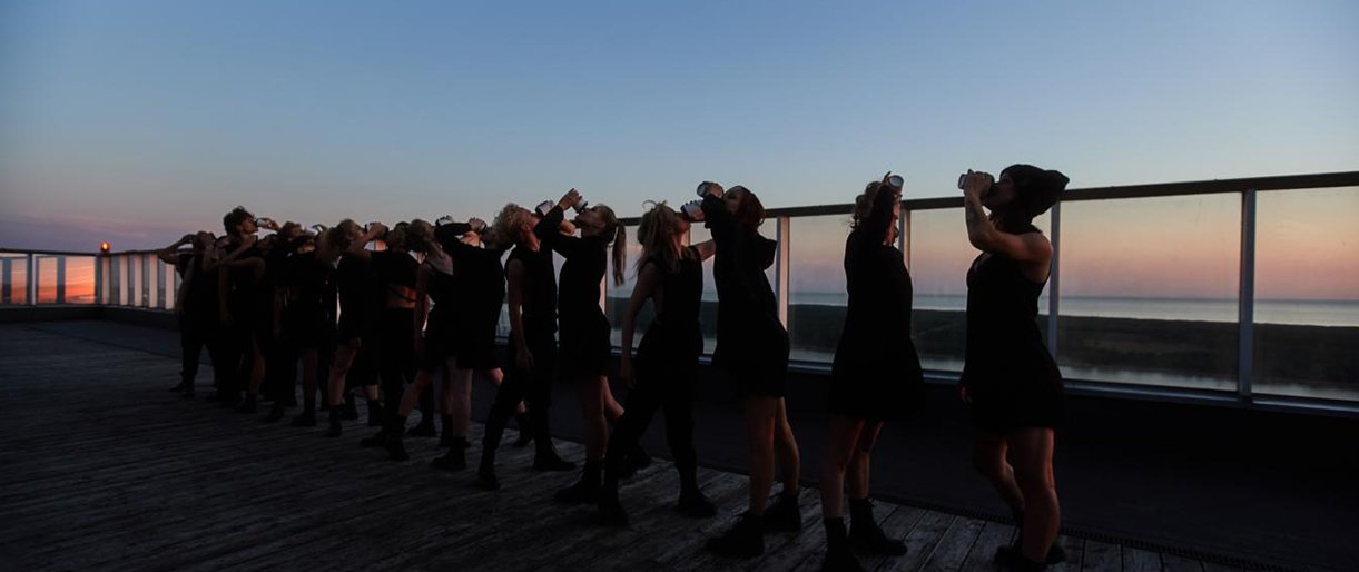 Choreografinių miniatiūrų programa „Klaipėda vakar, šiandien, rytoj“. Imanto Boiko nuotr.