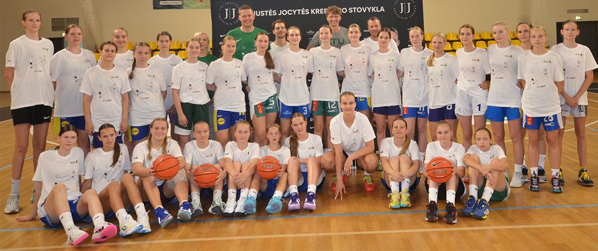 Palangoje vyko J. Jocytės krepšinio stovykla Palangoje vyko J. Jocytės krepšinio stovykla