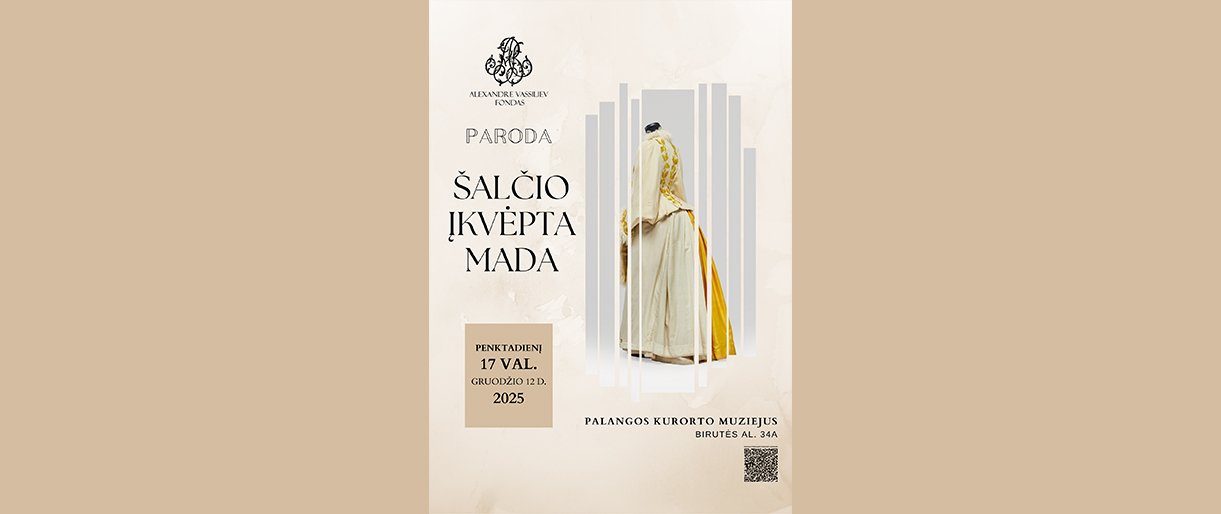 Kai šaltis tampa įkvėpimu: Palangoje atidaroma žiemos mados paroda