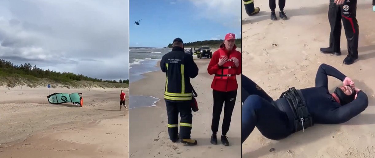 Baltijos jūroje išgelbėtas vyras