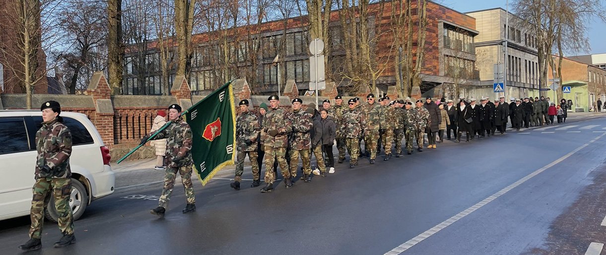 Lietuvos Kariuomenės dienos minėjimas Palangoje
