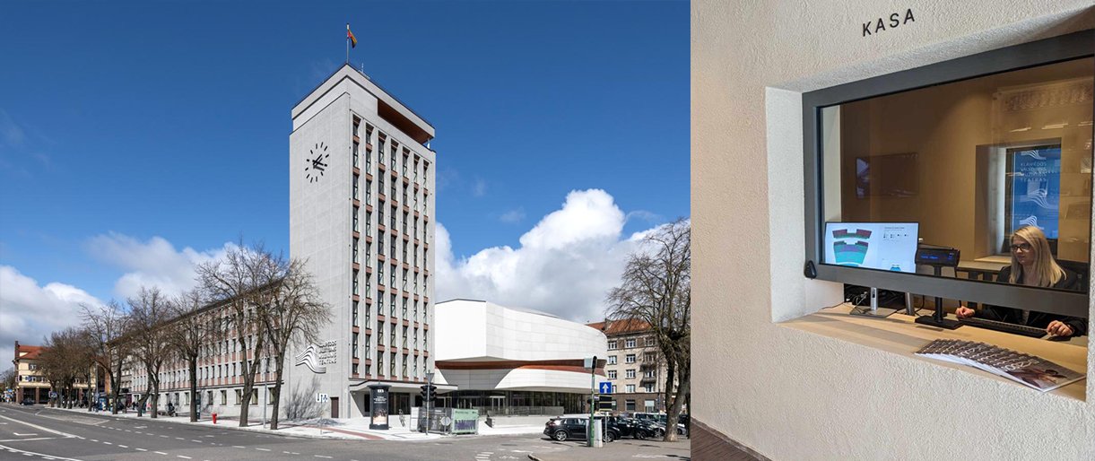Žiūrovų laukia ir Klaipėdos valstybinio muzikinio teatro kasos