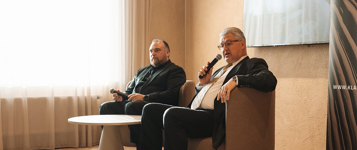 Kęstutis Jakeliūnas ir Tomas Ambrozaitis. Dominyko Mažūno nuotr.