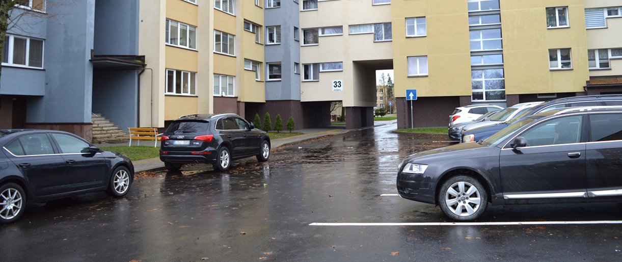 Intensyviai tvarkoma daugiabučių namų gyvenamoji aplinka