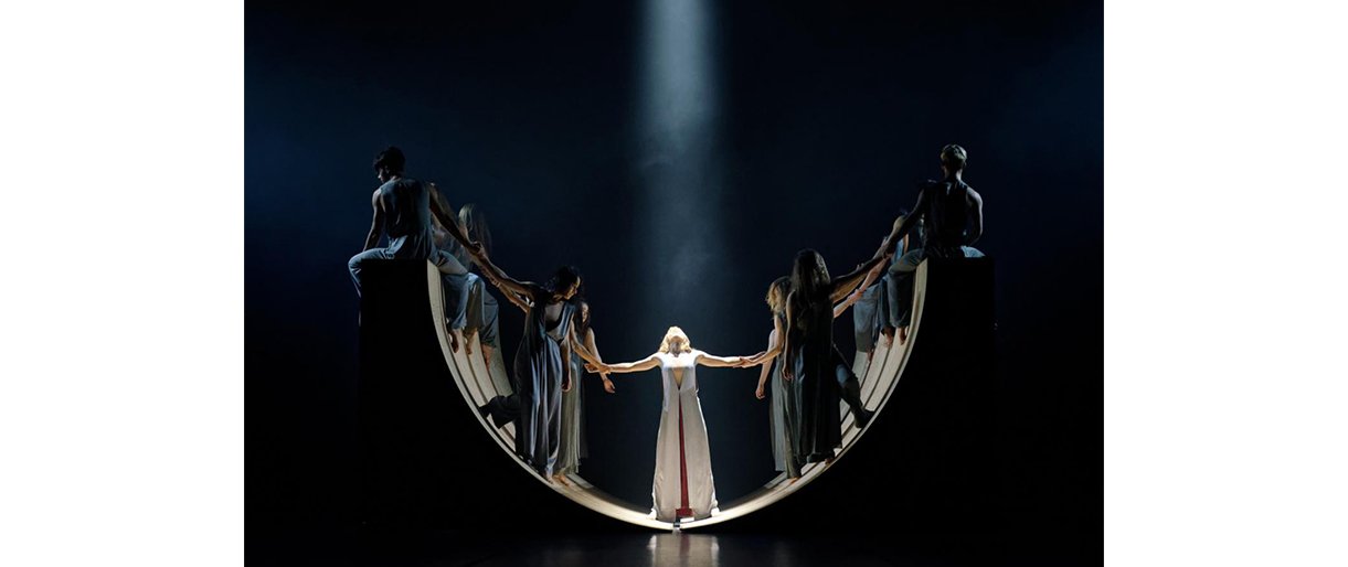 Klaipėdos valstybinio muzikinio teatro triptikas „Dona Kichotė“. Martyno Aleksos nuotr.