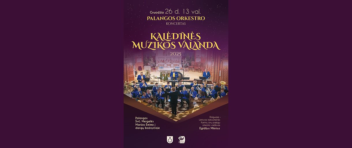 Antrąją šv. Kalėdų dieną Palangos orkestras dovanos koncertą Palangai 