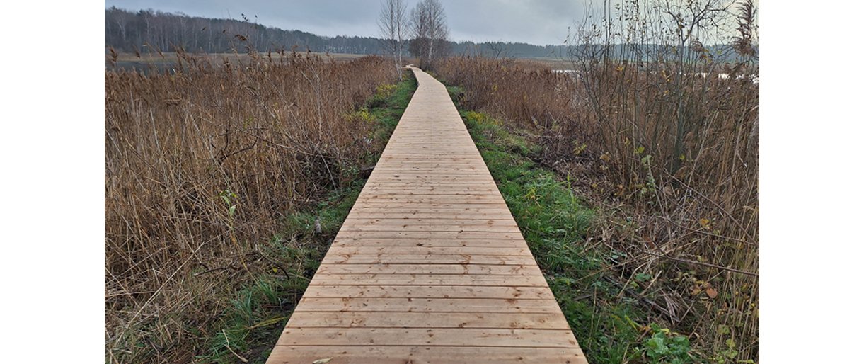 Įgyvendinus pirmąjį šiųmetį Gyventojų iniciatyvų projektą, Vydmantu... Įgyvendinus pirmąjį šiųmetį Gyventojų iniciatyvų projektą, Vydmantuose įrengtas pėsčiųjų takas