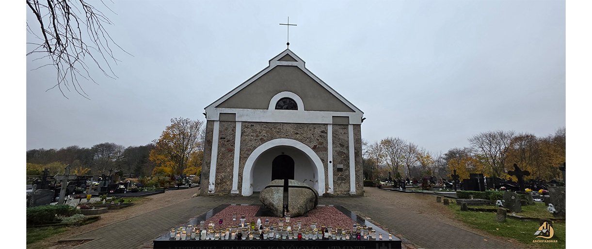 Kretingos Šv. Jurgio kapinių koplyčia, 2025 m. / Archifasono nuotr.