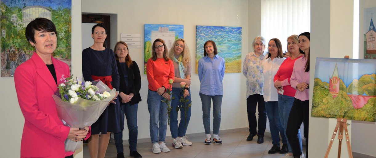 Savivaldybėje - „Šilko klubo“ narių kūrybos darbų paroda „Palanga“ Savivaldybėje - „Šilko klubo“ narių kūrybos darbų paroda „Palanga“