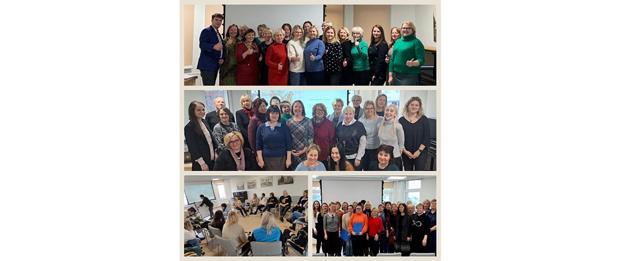 Projekto „Kūrybinis žvilgsnis į rytojų 3“ lapkričio ir gruodžio mėnesių mokymų ciklas bibliotekininkams