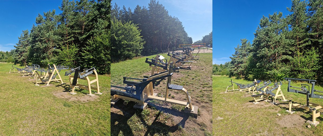 Palangoje įrengti nauji lauko treniruokliai