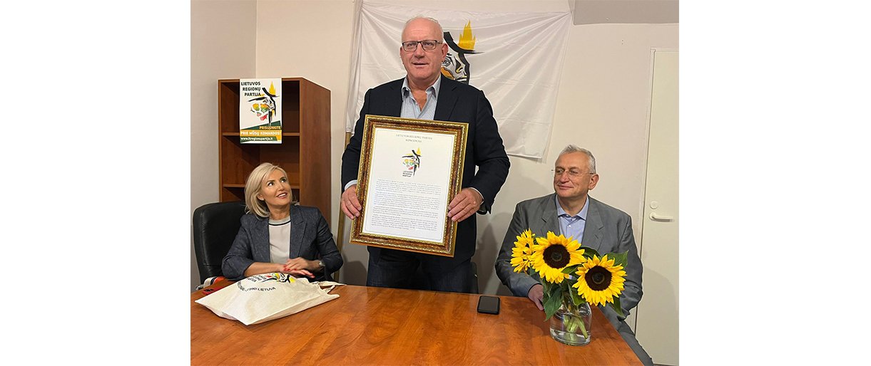 Lietuvos regionų partija savo būstinę atidarė ir Palangoje