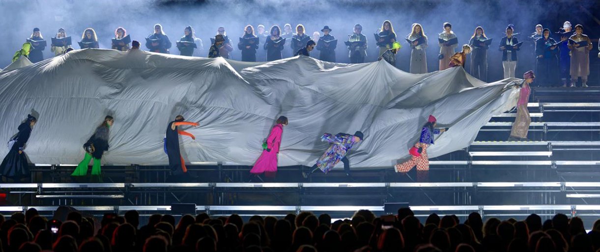 Videografinis spektaklis „Carmina Burana“. Martyno Aleksos nuotr.