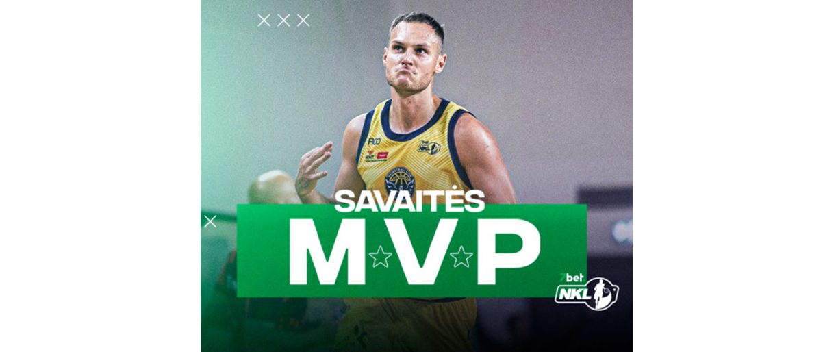 Ketvirtosios savaitės MVP Guščikas: „Didžiausias planas – laimėti lygą“