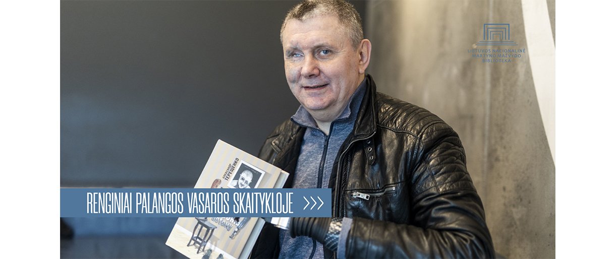 Oleksandro Tereščenkos knygos pristatymas Palangos vasaros skaitykloje