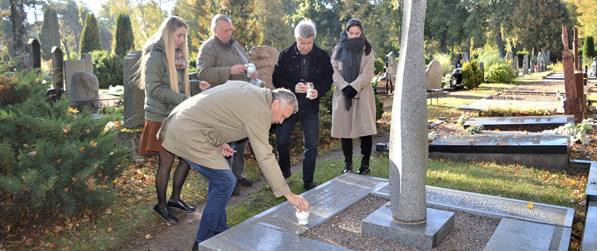 Pagerbtas Lietuvos žydų genocido aukų atminimas