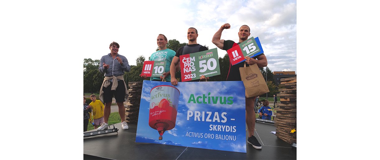 Lietuva turi naują picų valgymo čempioną, kuriam iššūkį metė keliautojas Aurimas Valujavičius