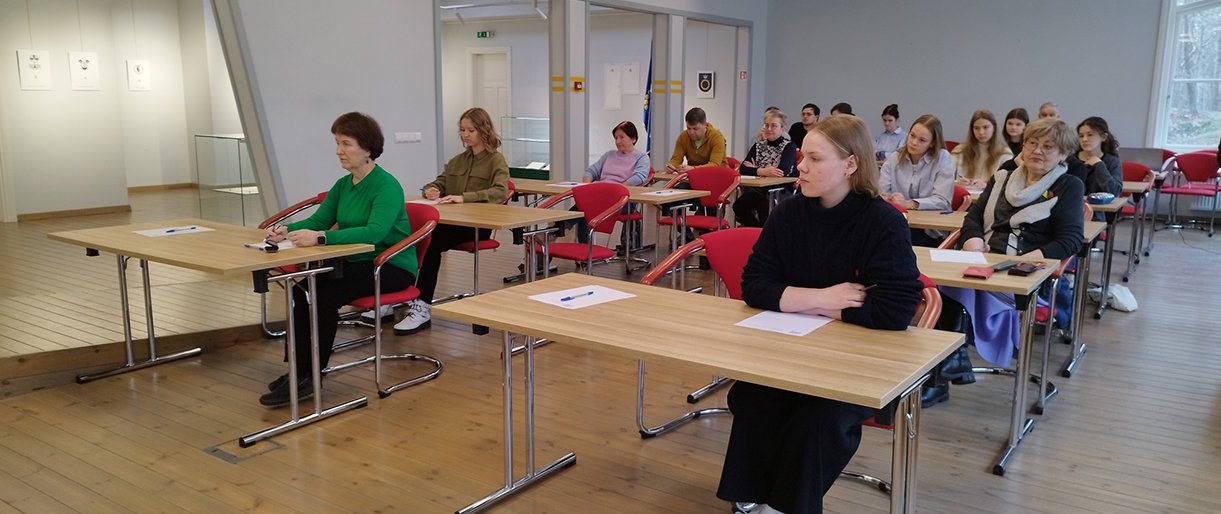 Palangiškiai rašė Nacionalinį diktantą