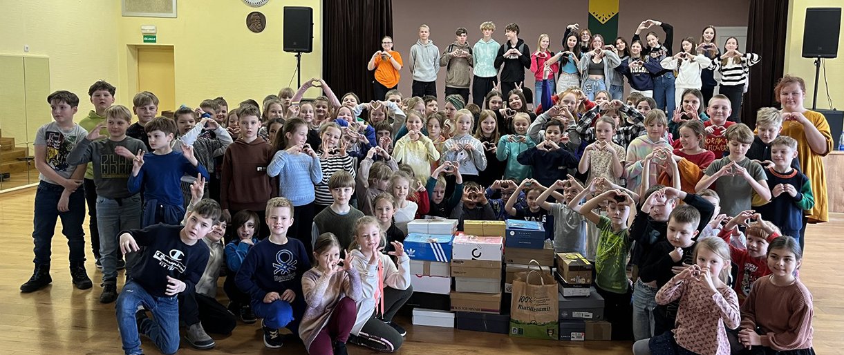 Akcija „Velykos batų dėžutėje”