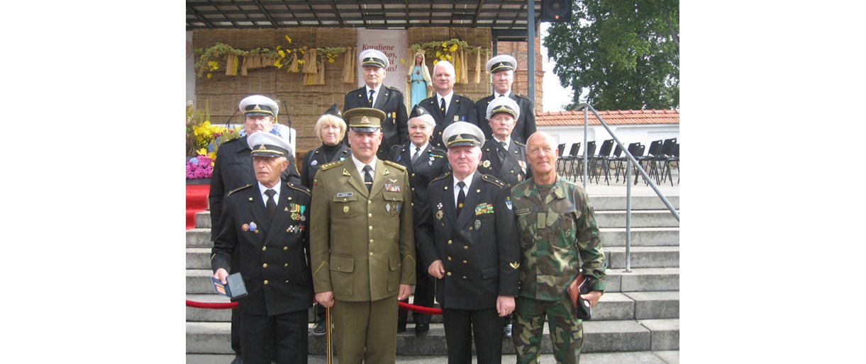 Palangos jūros šauliai dalyvavo Šiluvos atlaiduose