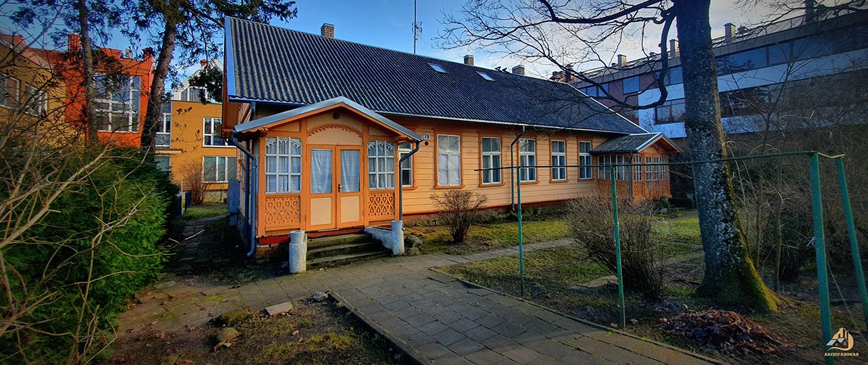 Buvusi vila „Baltasis angelas“ Palangoje, 2024 m., Archifasono nuotr.