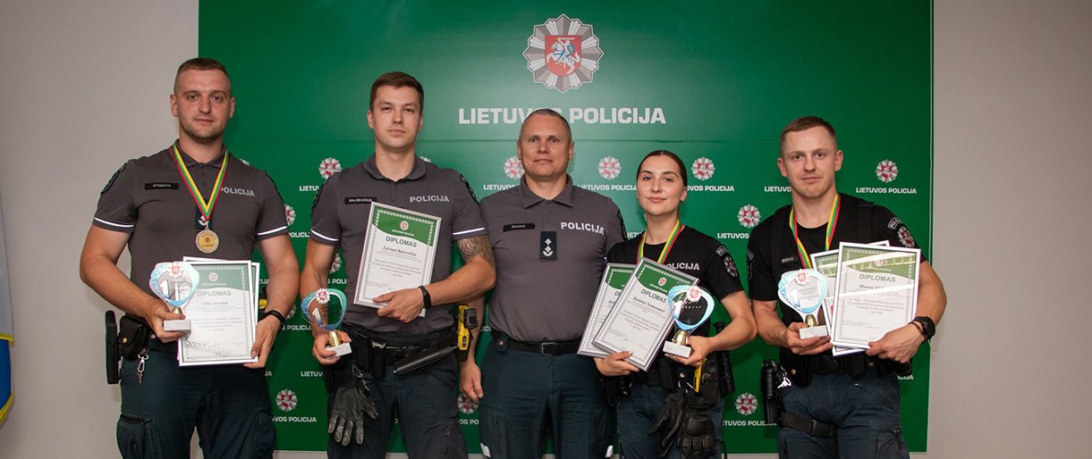 Išrinkta geriausia 2024 m. Klaipėdos apskrities VPK pareigūnų komanda Išrinkta geriausia 2024 m. Klaipėdos apskrities VPK pareigūnų komanda