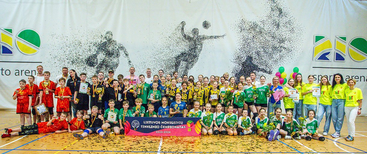 Tinklinio šventėje „RIO arenoje“ paaiškėjo jauniausi Lietuvos čempionai