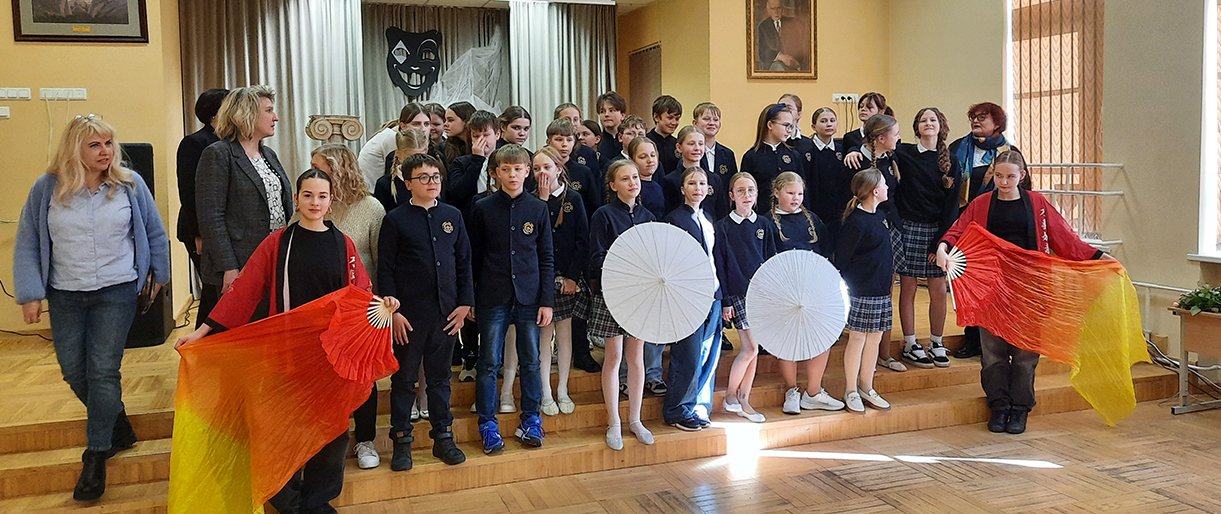 Palangos Vlado Jurgučio progimnazijoje vyko Teatro dienos minėjimas