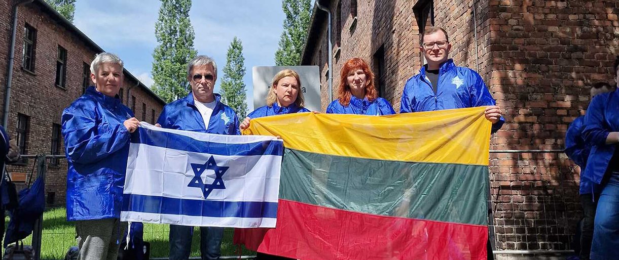 Palangiškiai Gyvųjų marše Lenkijoje Palangiškiai Gyvųjų marše Lenkijoje