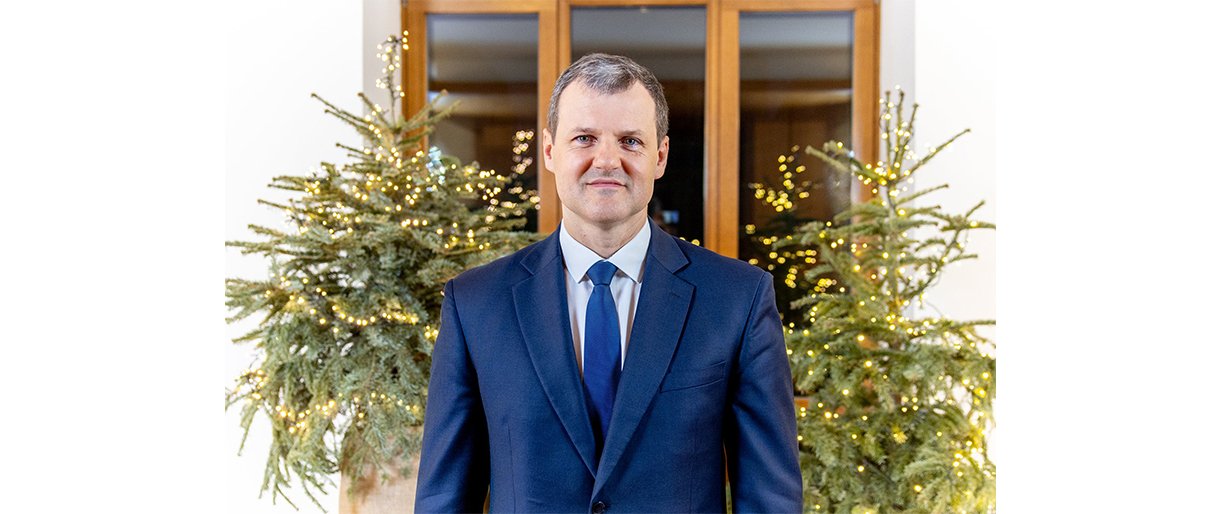 Premjeras Gintautas Paluckas sveikina šv. Kalėdų proga